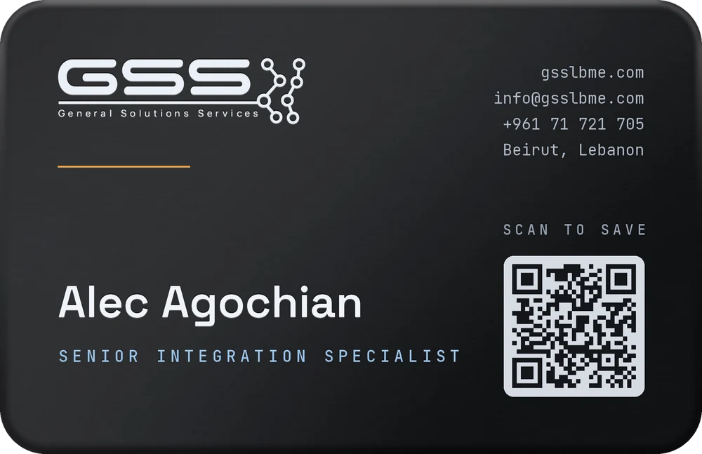 The GSS card for Alec Agochian