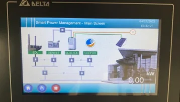 Delta HMI smart power management